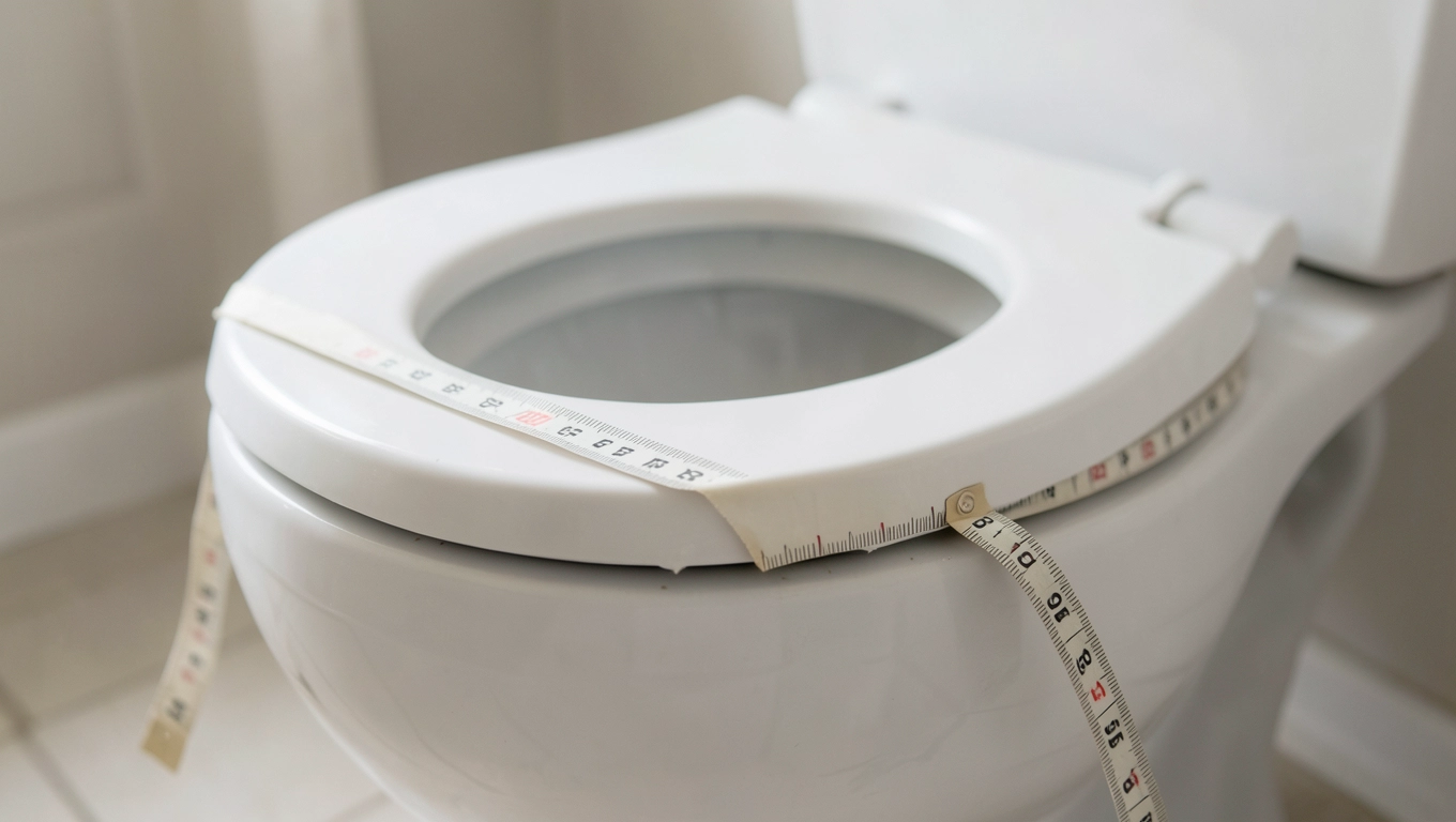 jak zmierzyć deskę klozetową