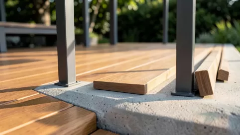 legar pod deski kompozytowe