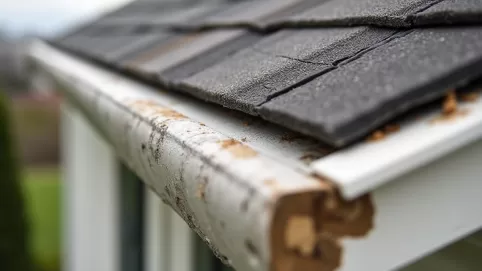 Montaż rynny do deski czołowej