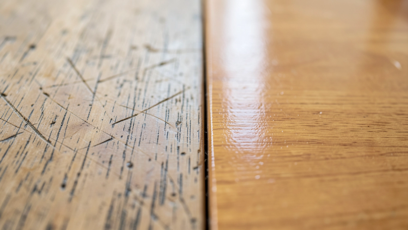 szlifowanie i lakierowanie deski barlineckiej